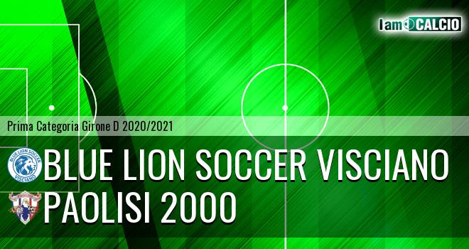 Blue Lion Soccer Visciano - Paolisi 2000