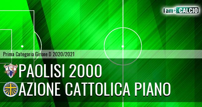 Paolisi 2000 - Azione Cattolica Piano