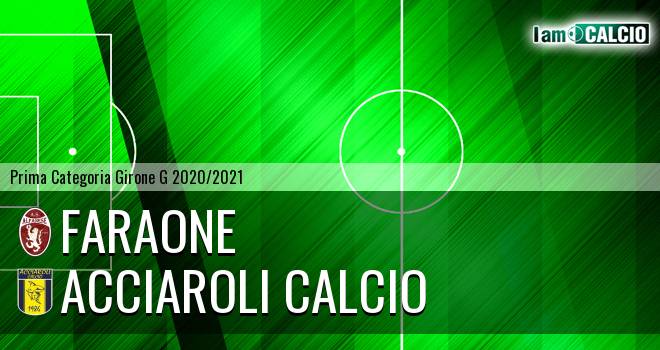 Faraone - Acciaroli calcio