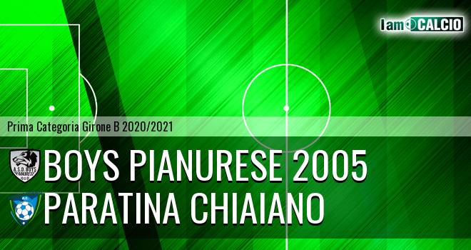 Boys Pianurese 2005 - Paratina Chiaiano