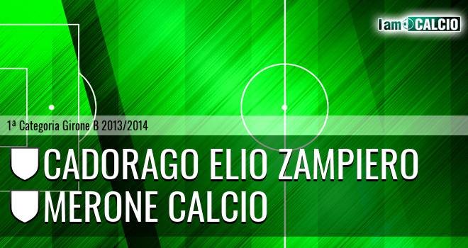 Cadorago Elio Zampiero - Merone calcio