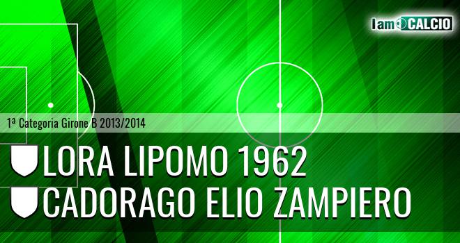 Lora Lipomo 1962 - Cadorago Elio Zampiero