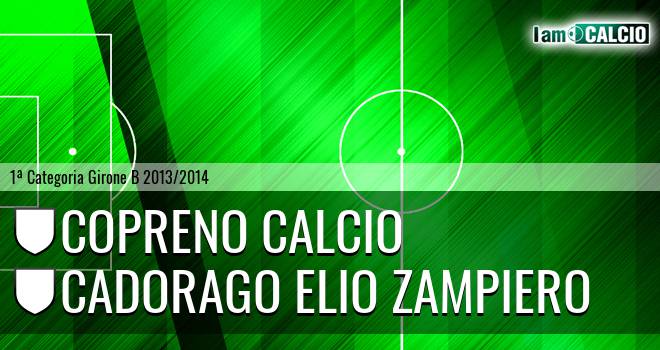 Copreno calcio - Cadorago Elio Zampiero