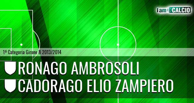 Ronago Ambrosoli - Cadorago Elio Zampiero