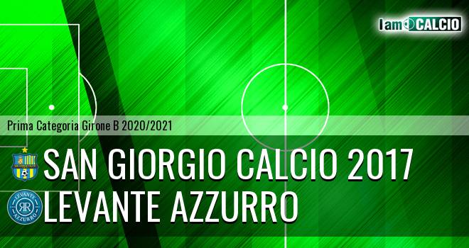 San Giorgio Calcio 2017 - Levante Azzurro