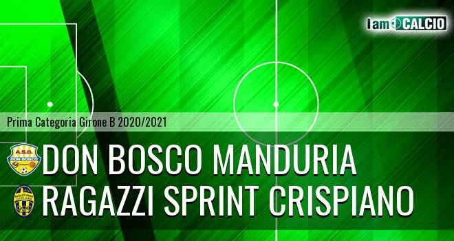 Don Bosco Manduria - Ragazzi Sprint Crispiano