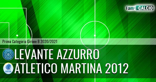 Levante Azzurro - Atletico Martina 2012