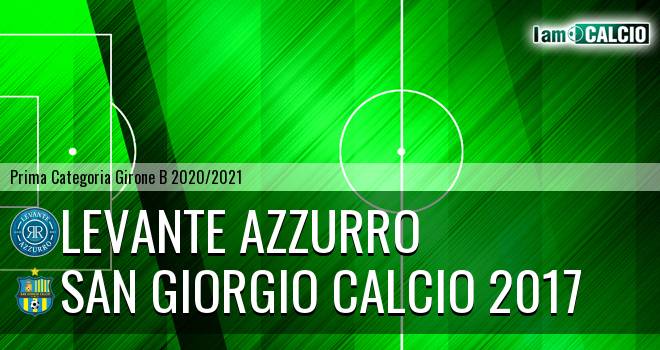 Levante Azzurro - San Giorgio Calcio 2017