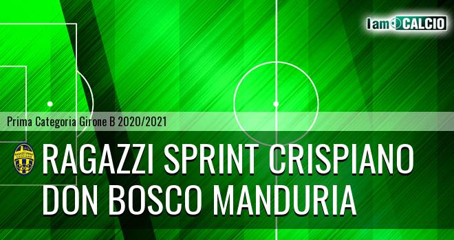 Ragazzi Sprint Crispiano - Don Bosco Manduria