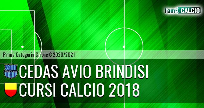 Cedas Avio Brindisi - Cursi Calcio 2018