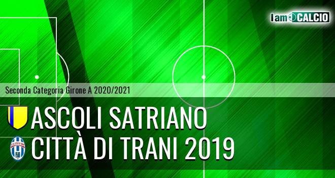 Ascoli Satriano - Città di Trani 2019