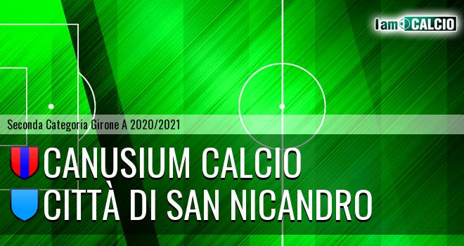 Canusium Calcio - Città di San Nicandro