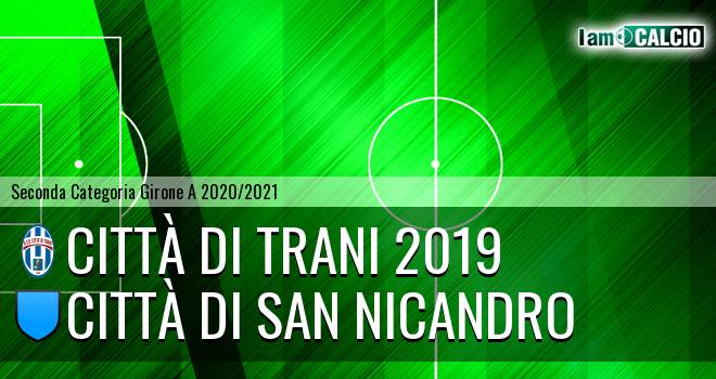 Città di Trani 2019 - Città di San Nicandro