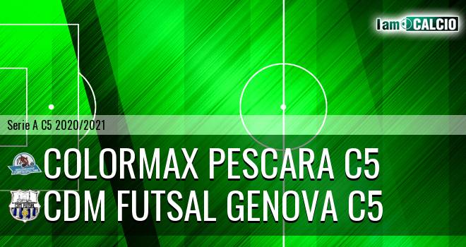 Colormax Pescara C5 - CDM Futsal Genova C5