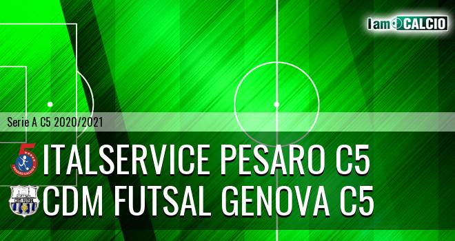 Italservice Pesaro C5 - CDM Futsal Genova C5