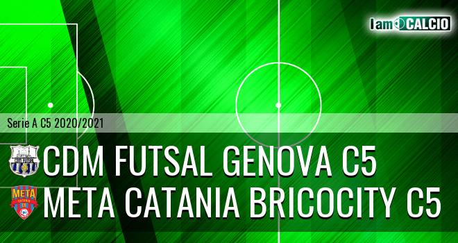 CDM Futsal Genova C5 - Meta Catania Bricocity C5