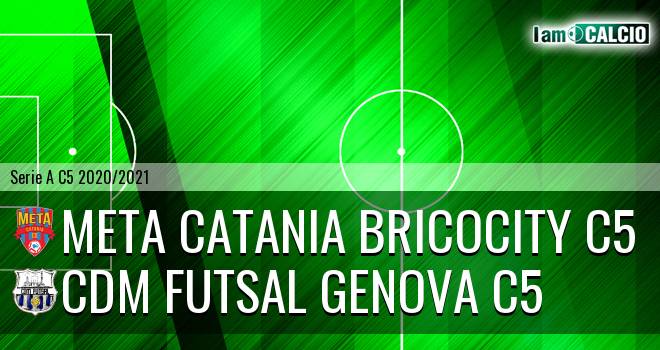 Meta Catania Bricocity C5 - CDM Futsal Genova C5