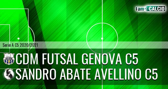 CDM Futsal Genova C5 - Sandro Abate Avellino C5