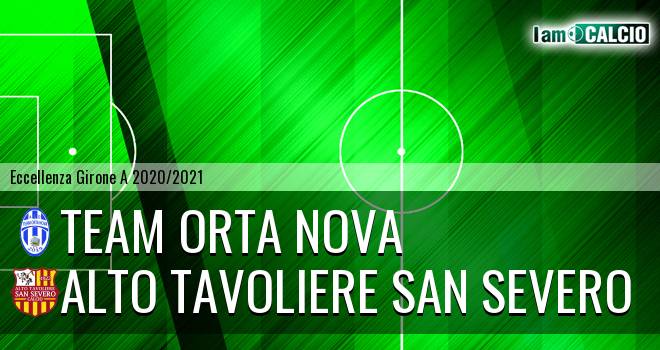 Team Orta Nova - San Severo Calcio