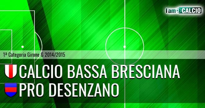 Calcio Bassa Bresciana - Pro Desenzano