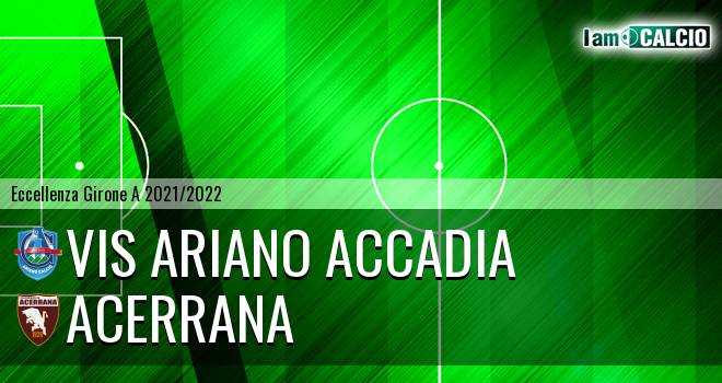 Vis Ariano Accadia - Real Acerrana 1926