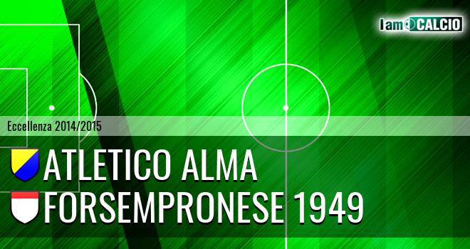 Atletico Alma - Forsempronese 1949