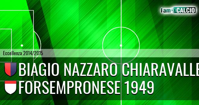 Biagio Nazzaro Chiaravalle - Forsempronese 1949