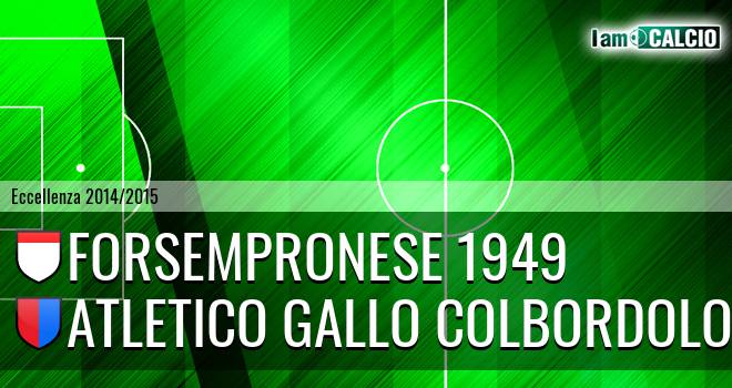 Forsempronese 1949 - Atletico Gallo Colbordolo