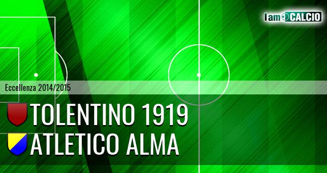 Tolentino 1919 - Atletico Alma