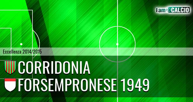 Corridonia - Forsempronese 1949