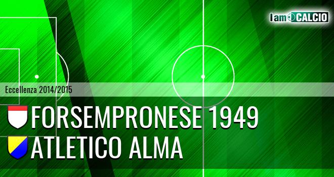 Forsempronese 1949 - Atletico Alma