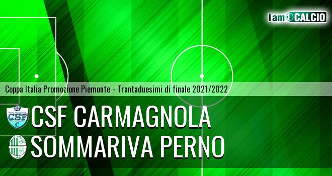 Csf Carmagnola - Sommariva Perno