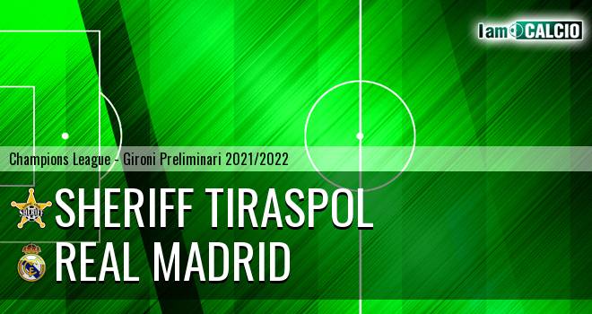 Sheriff Tiraspol - Real Madrid