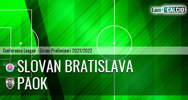 Slovan Bratislava - PAOK