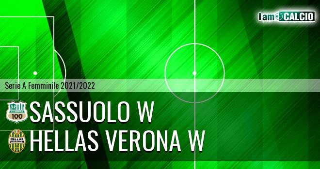 Sassuolo W - Hellas Verona W