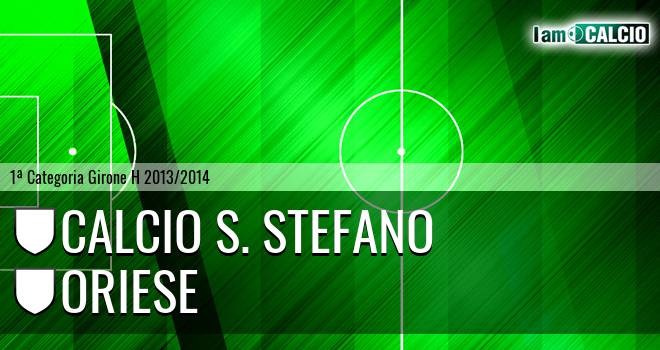 Calcio S. Stefano - Oriese