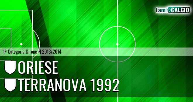 Oriese - Terranova 1992