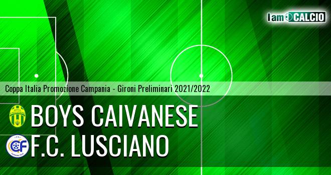 Boys Caivanese - Casapesenna Calcio