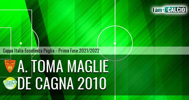 Toma Maglie - De Cagna 2010