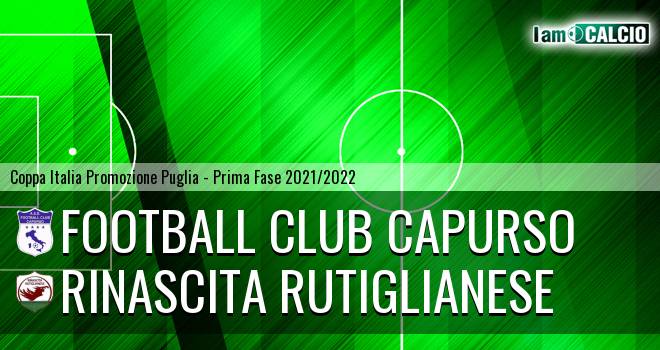 Capurso FC - Rinascita Rutiglianese