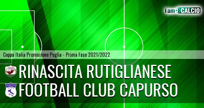 Rinascita Rutiglianese - Capurso FC