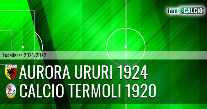 Aurora Ururi 1924 - Termoli Calcio 1920