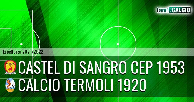 Castel di Sangro CEP 1953 - Termoli Calcio 1920