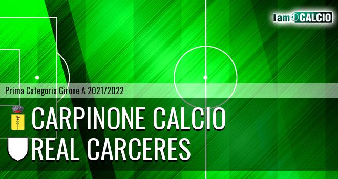 Carpinone Calcio - Real Carceres