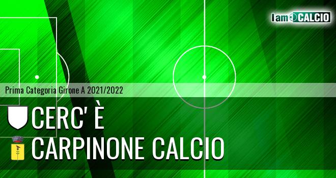 Cerc E - Carpinone Calcio