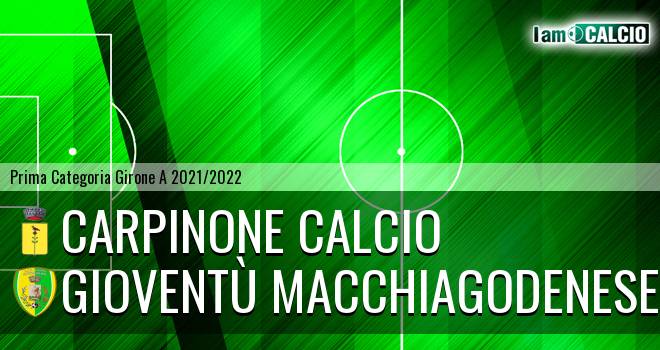 Carpinone Calcio - Gioventù Macchiagodenese