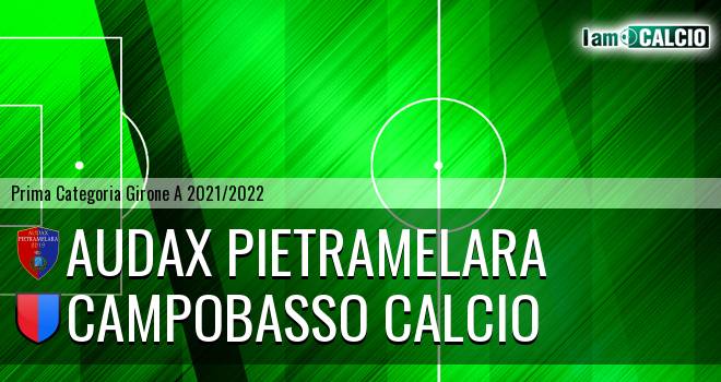 Audax Pietramelara - Campobasso Calcio