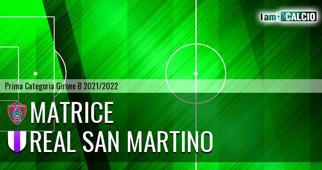 Matrice - Real San Martino