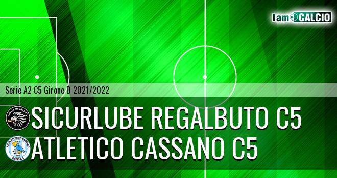 Sicurlube Regalbuto C5 - Atletico Cassano C5