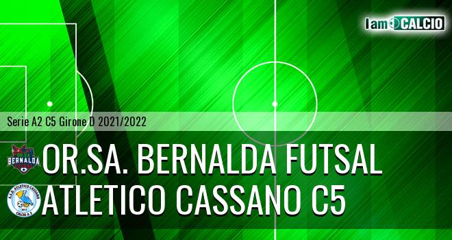 OR.SA. Bernalda Futsal - Atletico Cassano C5